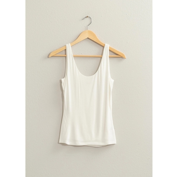 #405 🛑M,L BOHO CHIC TRENDY SCOOP Neck Tank Top - Picture 8 of 15